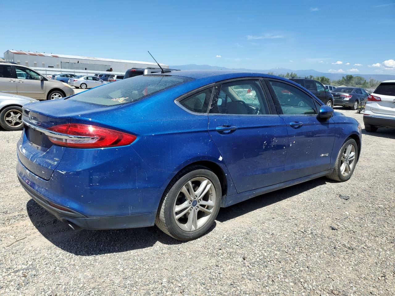 2018 Ford Fusion Se Hybrid VIN: 3FA6P0LU7JR170464 Lot: 57727094