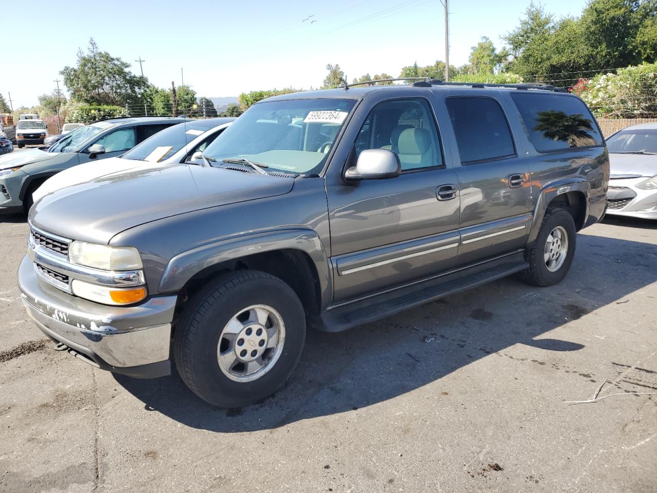 2002 Chevrolet Suburban K1500 VIN: 3GNFK16T82G233951 Lot: 59922364