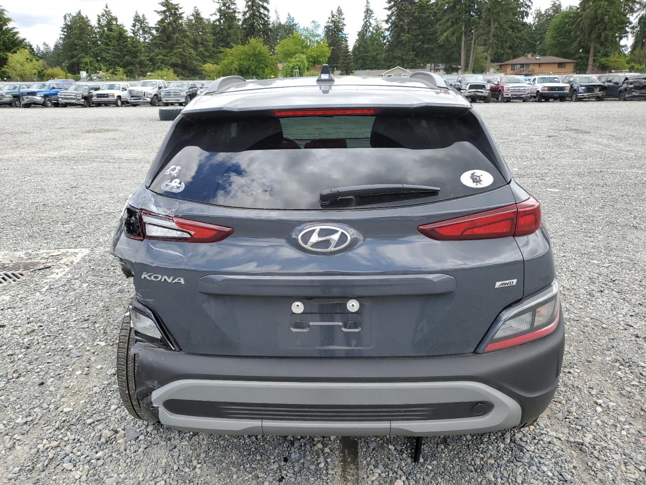 KM8K6CAB6PU020809 2023 Hyundai Kona Sel