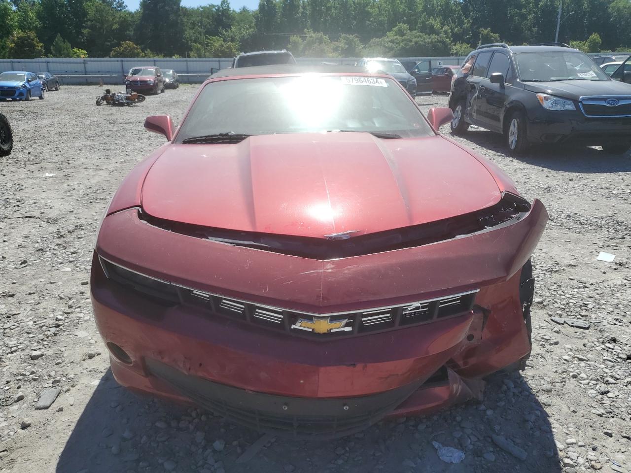 2G1FB3D3XE9252161 2014 Chevrolet Camaro Lt