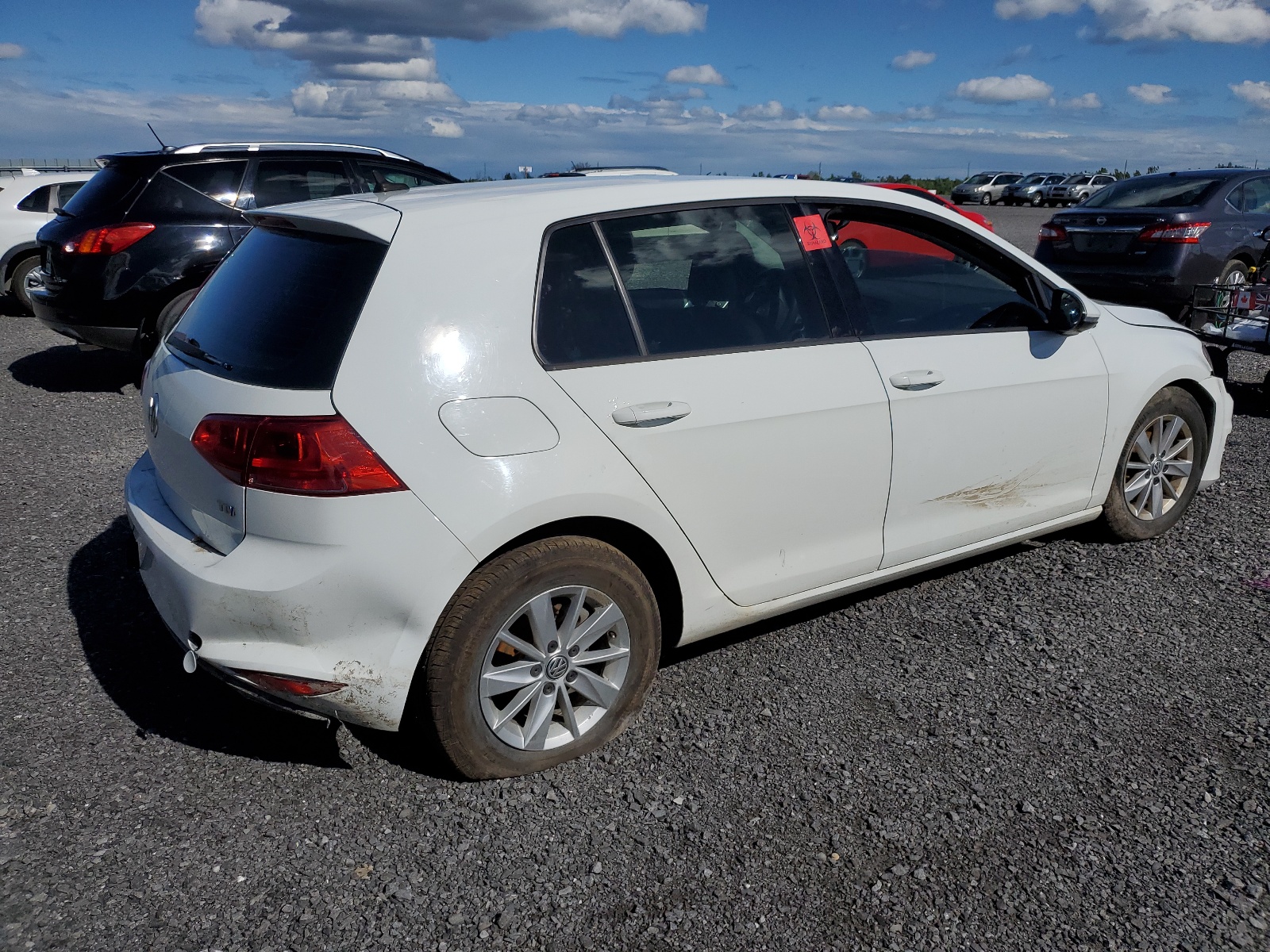 2015 Volkswagen Golf Tdi vin: 3VW2A7AU7FM040952