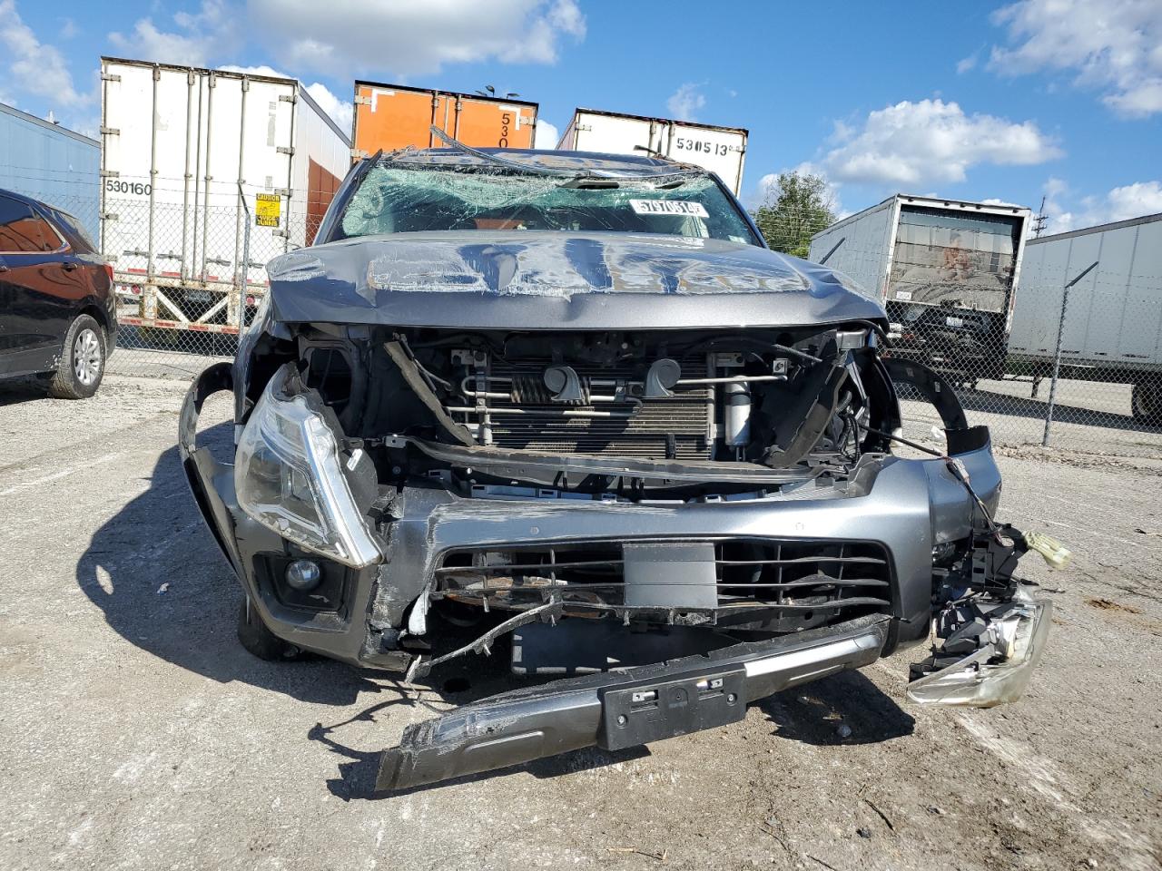 2020 Nissan Armada Sv VIN: JN8AY2NC4LX517233 Lot: 57970614