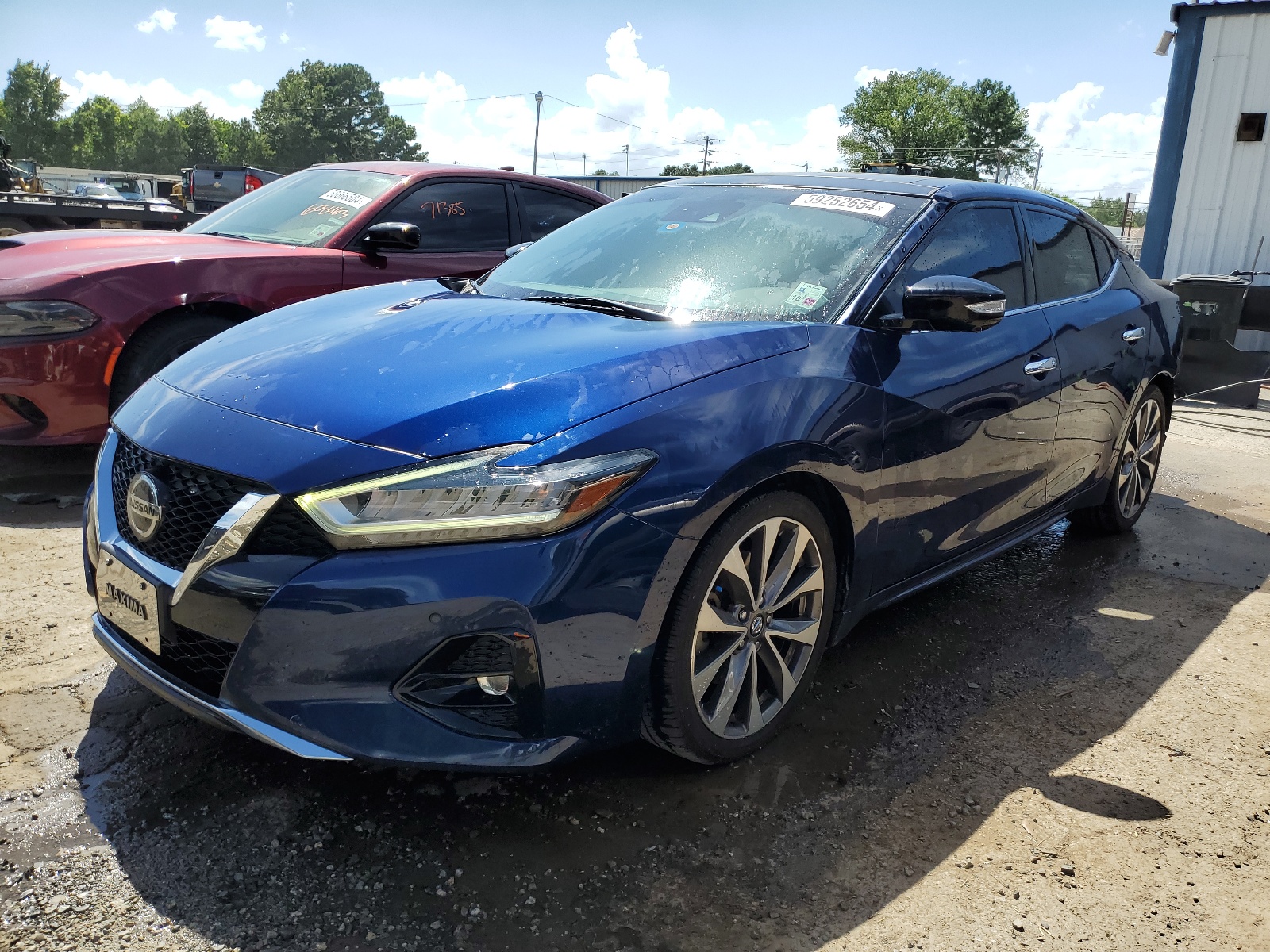 2019 Nissan Maxima S vin: 1N4AA6AV5KC384394