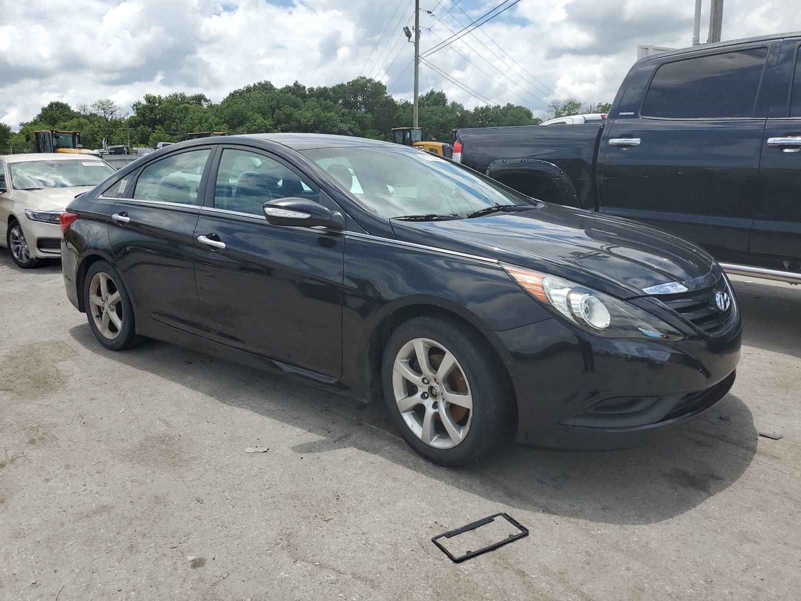 2014 Hyundai Sonata Gls vin: 5NPEB4AC9EH856536