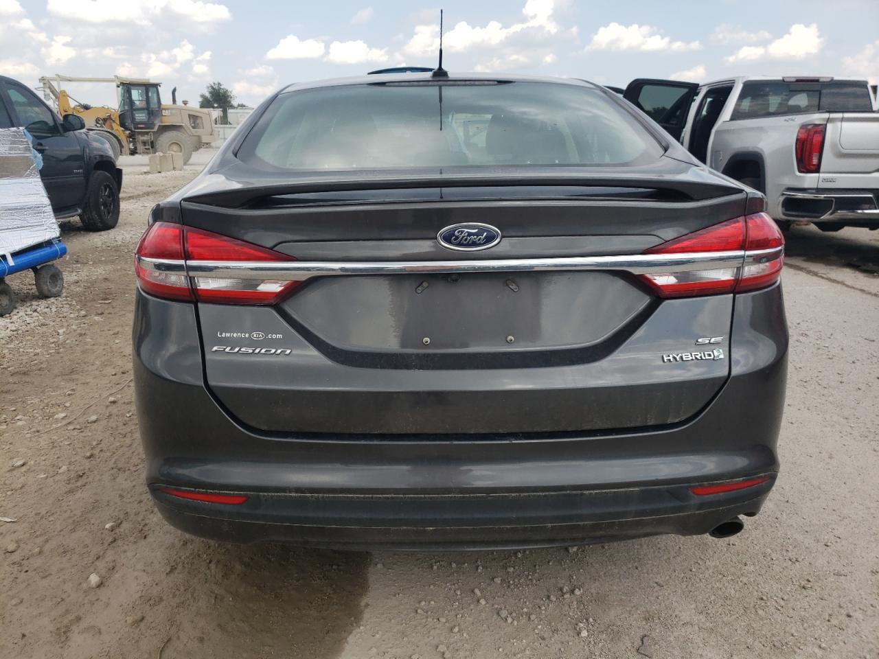 2018 Ford Fusion Se Hybrid VIN: 3FA6P0LU2JR169268 Lot: 59107654