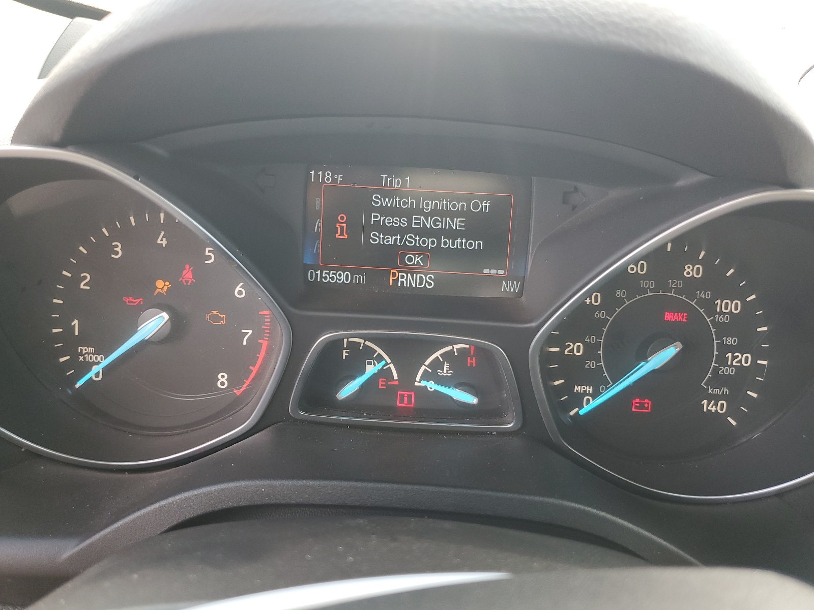 2019 Ford Escape Titanium vin: 1FMCU9J94KUA80316