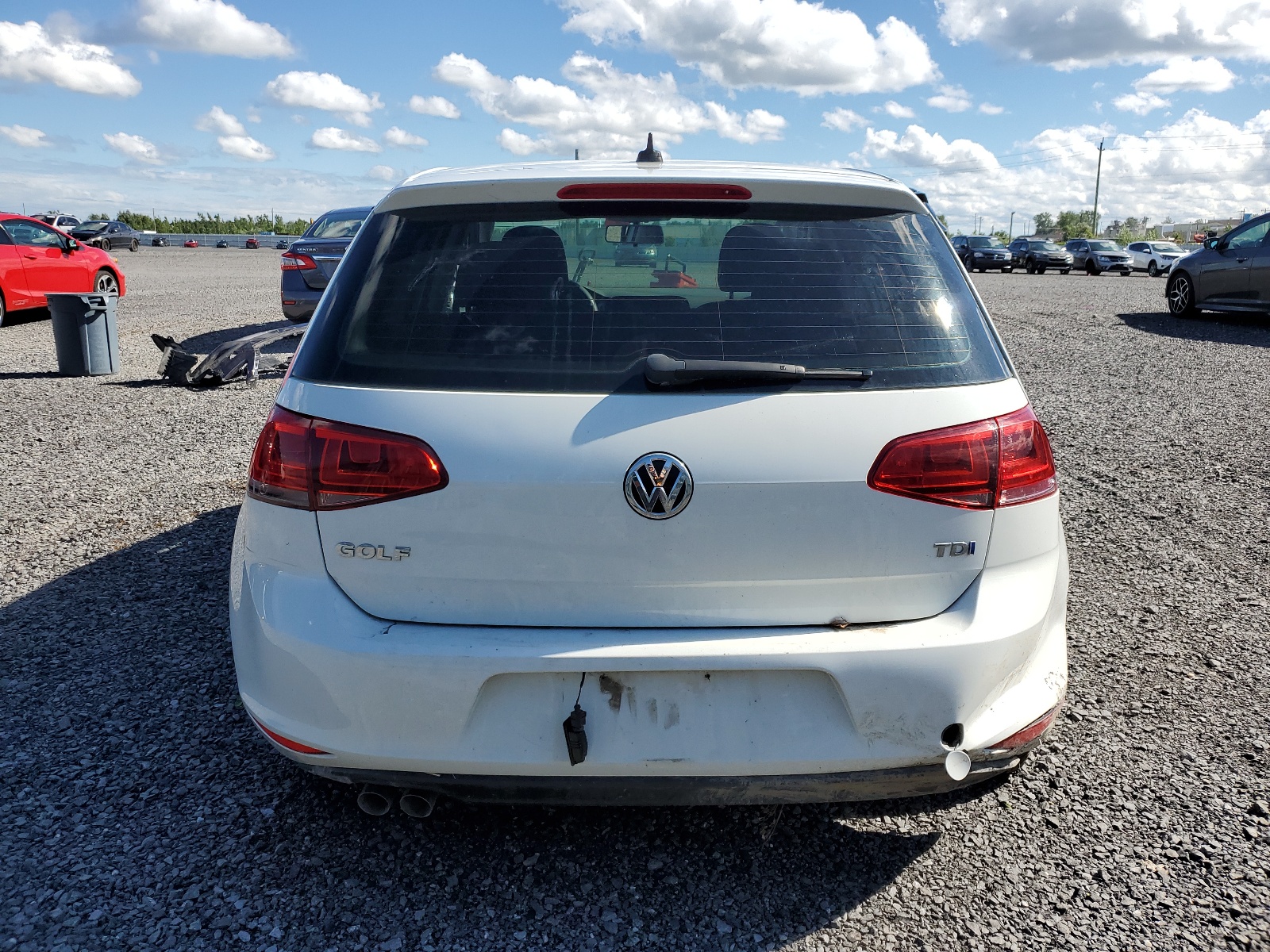 2015 Volkswagen Golf Tdi vin: 3VW2A7AU7FM040952