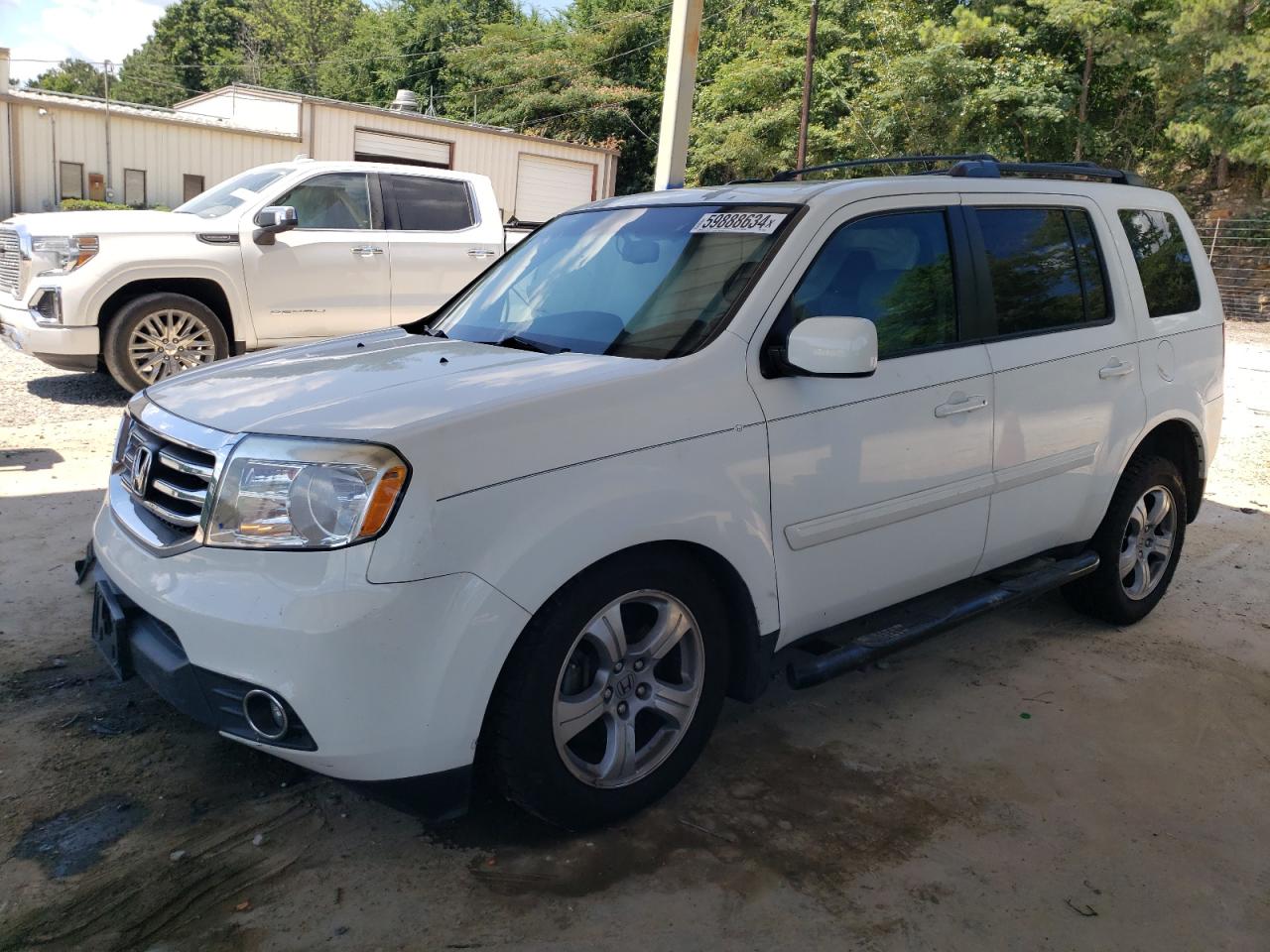 2015 Honda Pilot Exl VIN: 5FNYF4H53FB045890 Lot: 59888634