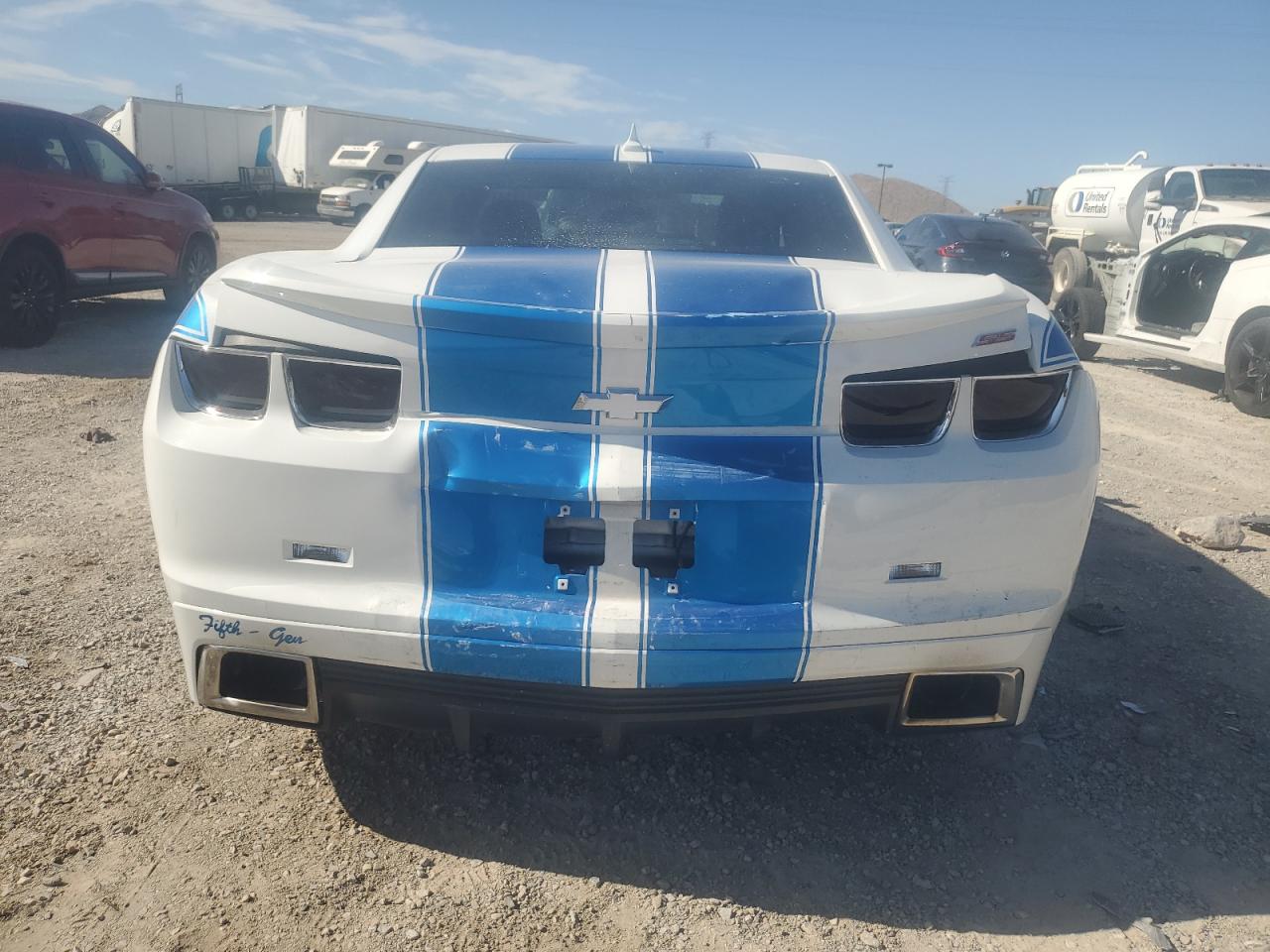 2G1FS1EW7C9129136 2012 Chevrolet Camaro Ss