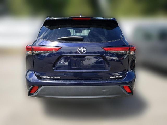  TOYOTA HIGHLANDER 2021 Синий