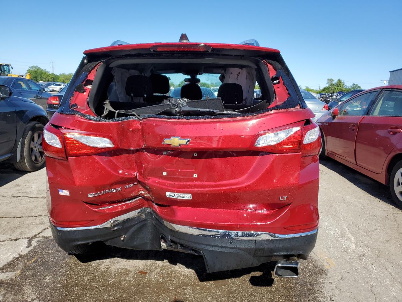 2019 Chevrolet Equinox Lt VIN: 2GNAXLEX3K6239423 Lot: 58142074