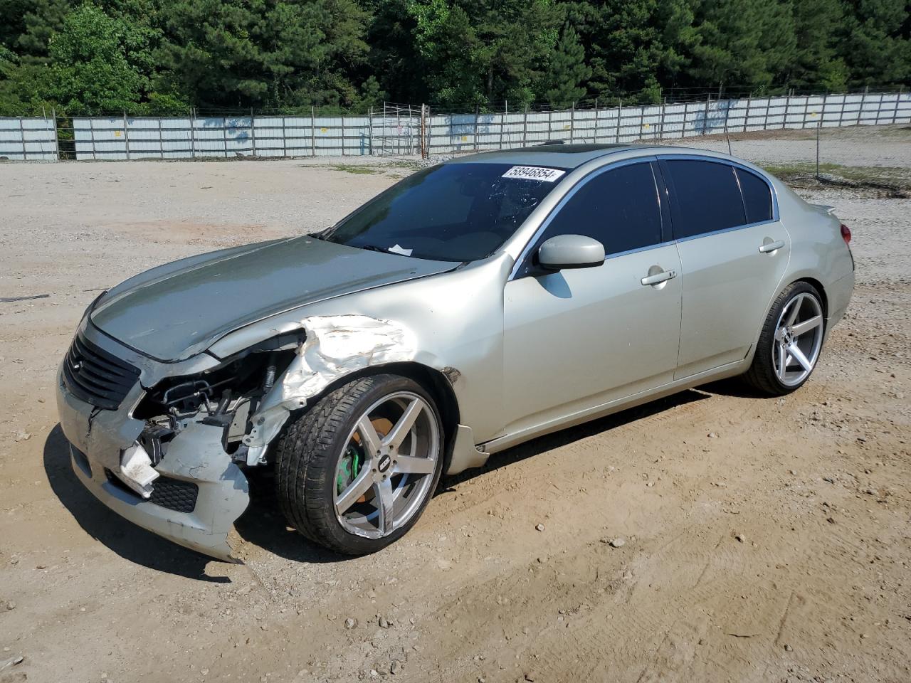 2007 Infiniti G35 на продаже в Gainesville, GA - Front End