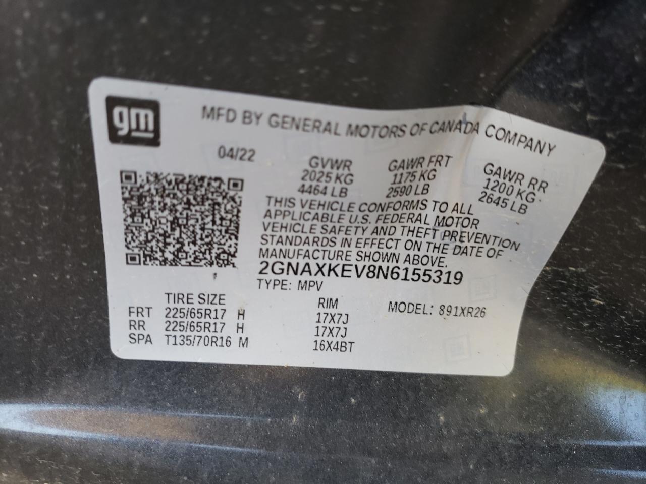2022 Chevrolet Equinox - Image 12