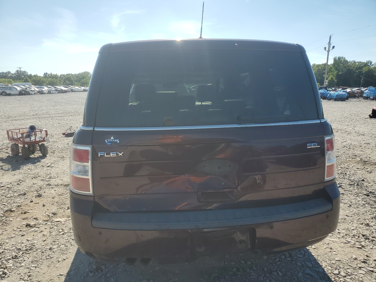 2FMGK5CC0BBD13929 2011 Ford Flex Sel
