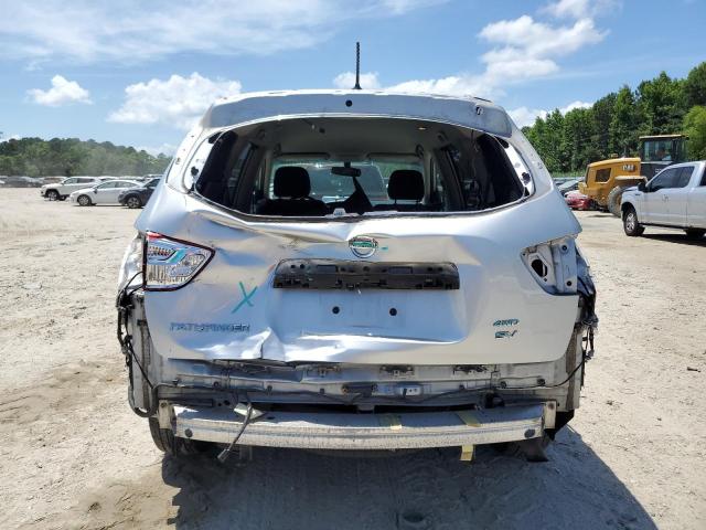  NISSAN PATHFINDER 2017 Сріблястий