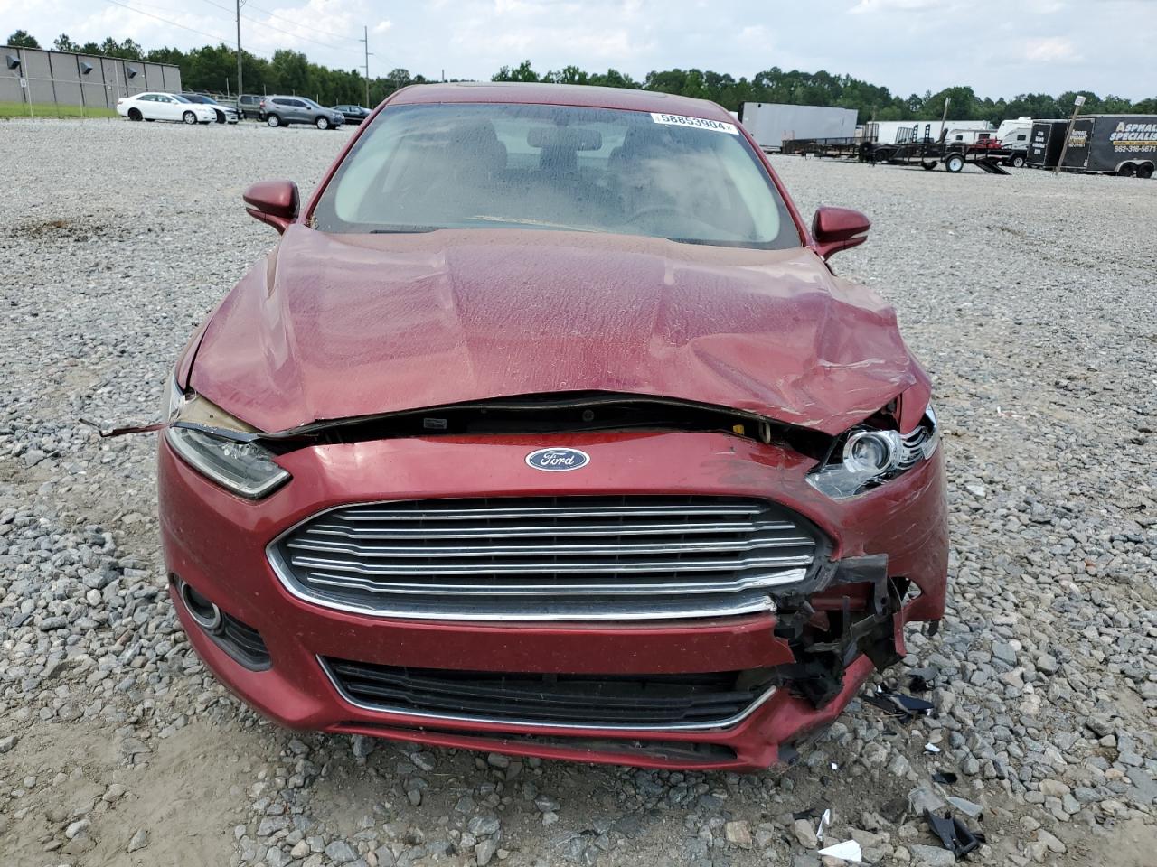 2016 Ford Fusion Titanium VIN: 3FA6P0K95GR235706 Lot: 58853904