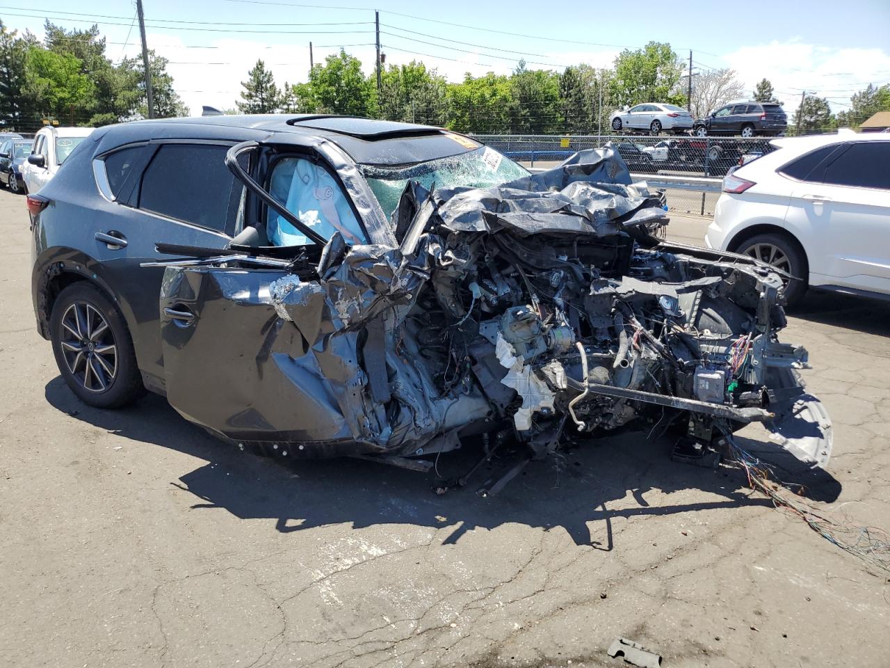 2018 Mazda Cx-5 Grand Touring VIN: JM3KFBDM0J0454192 Lot: 58723124