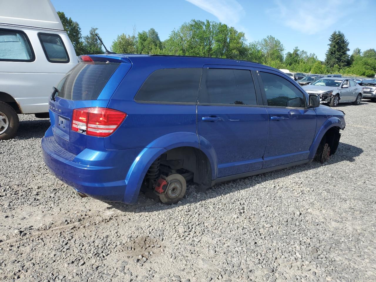 VIN 3C4PDCABXFT645433 2015 DODGE JOURNEY no.3