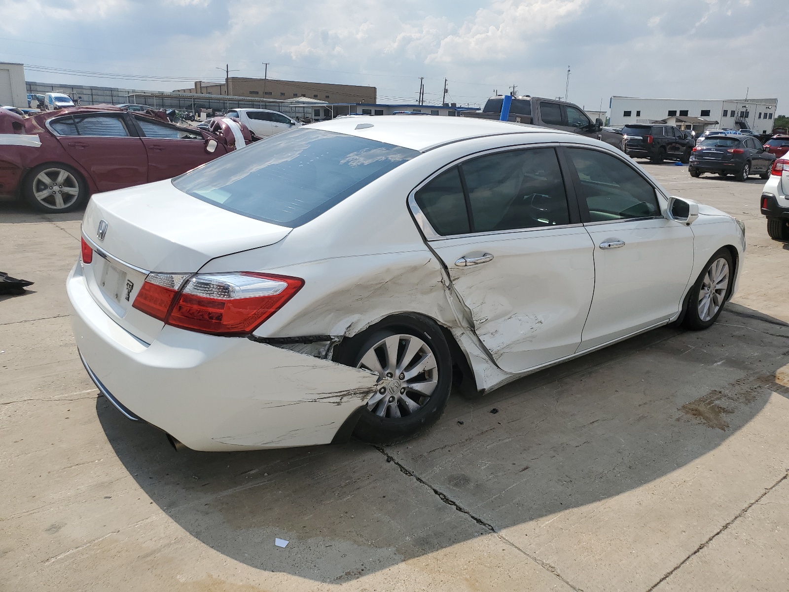 2014 Honda Accord Exl vin: 1HGCR2F89EA008970