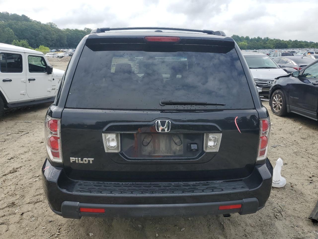 2006 Honda Pilot Ex VIN: 5FNYF28716B011789 Lot: 60891834