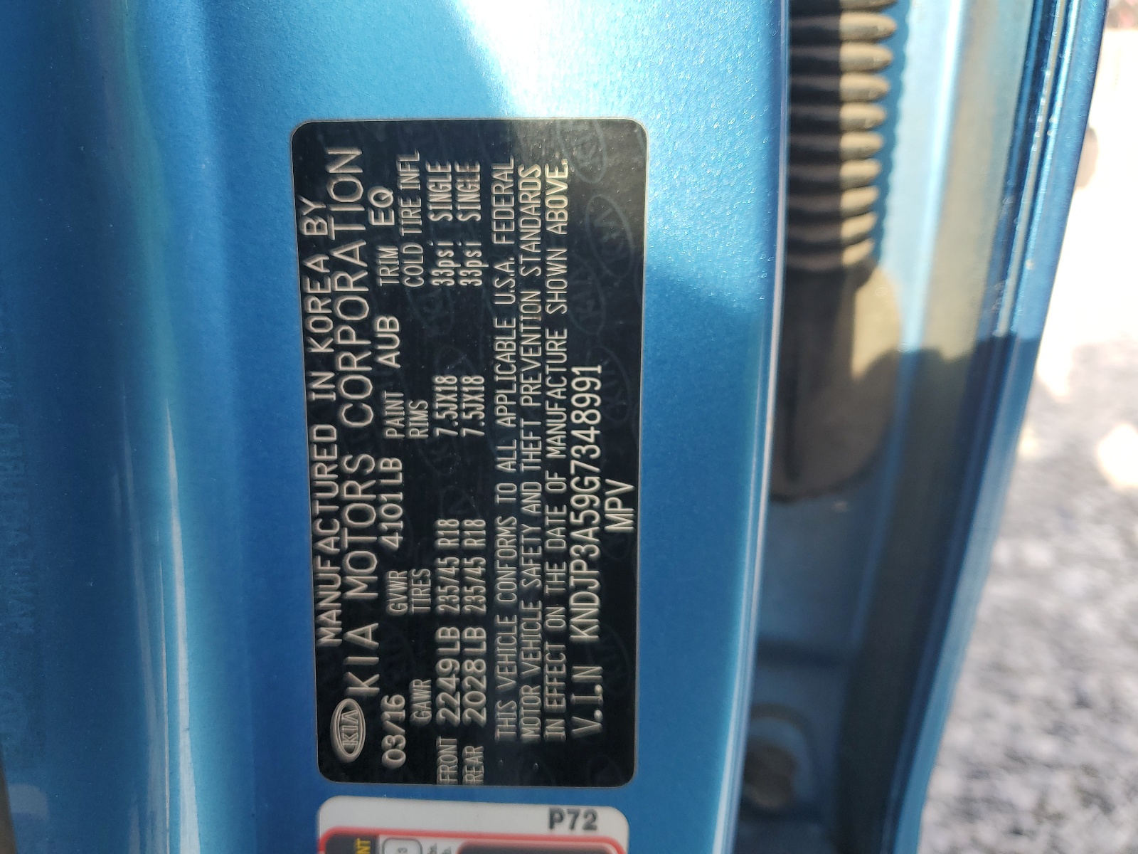 KNDJP3A59G7348991 2016 Kia Soul +