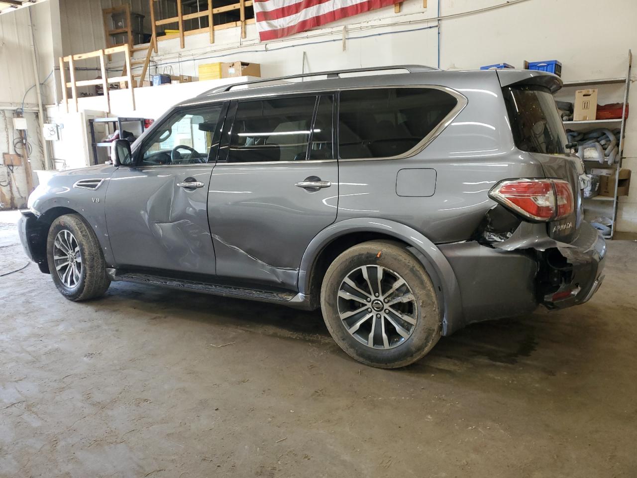 2020 Nissan Armada Sv VIN: JN8AY2ND2L9108872 Lot: 57283514
