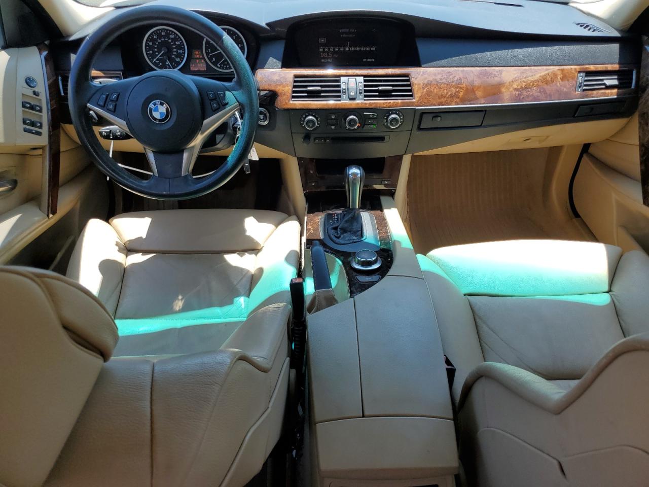 2007 BMW 530 I VIN: WBANE73537CM54725 Lot: 60927224