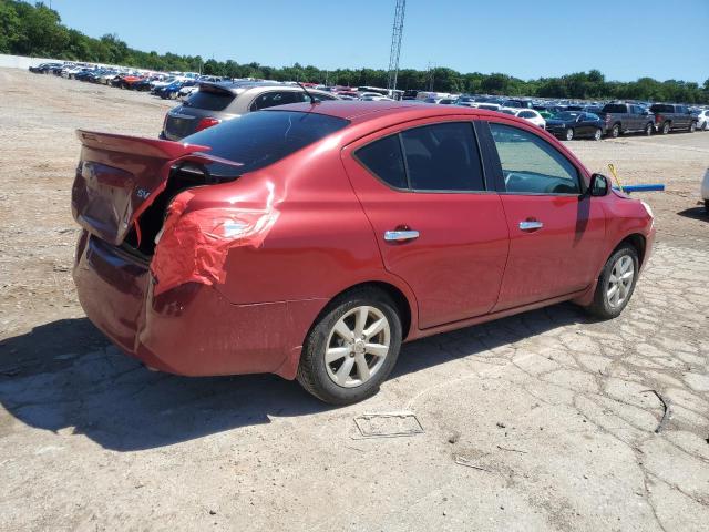  NISSAN VERSA 2014 Red