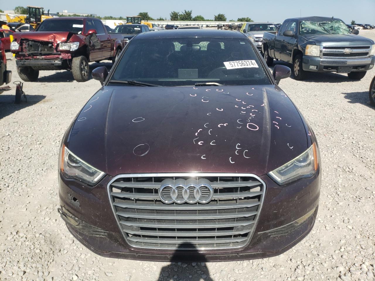 2015 Audi A3 Premium Plus VIN: WAUEFGFFXF1020538 Lot: 57756374
