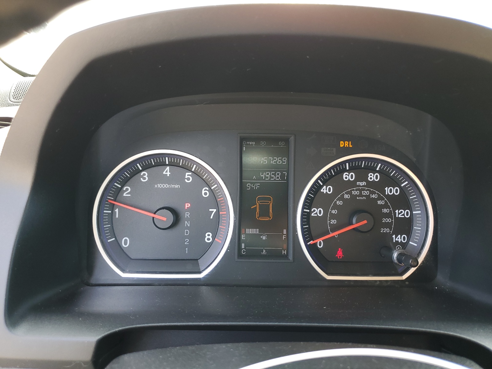 JHLRE48767C113206 2007 Honda Cr-V Exl