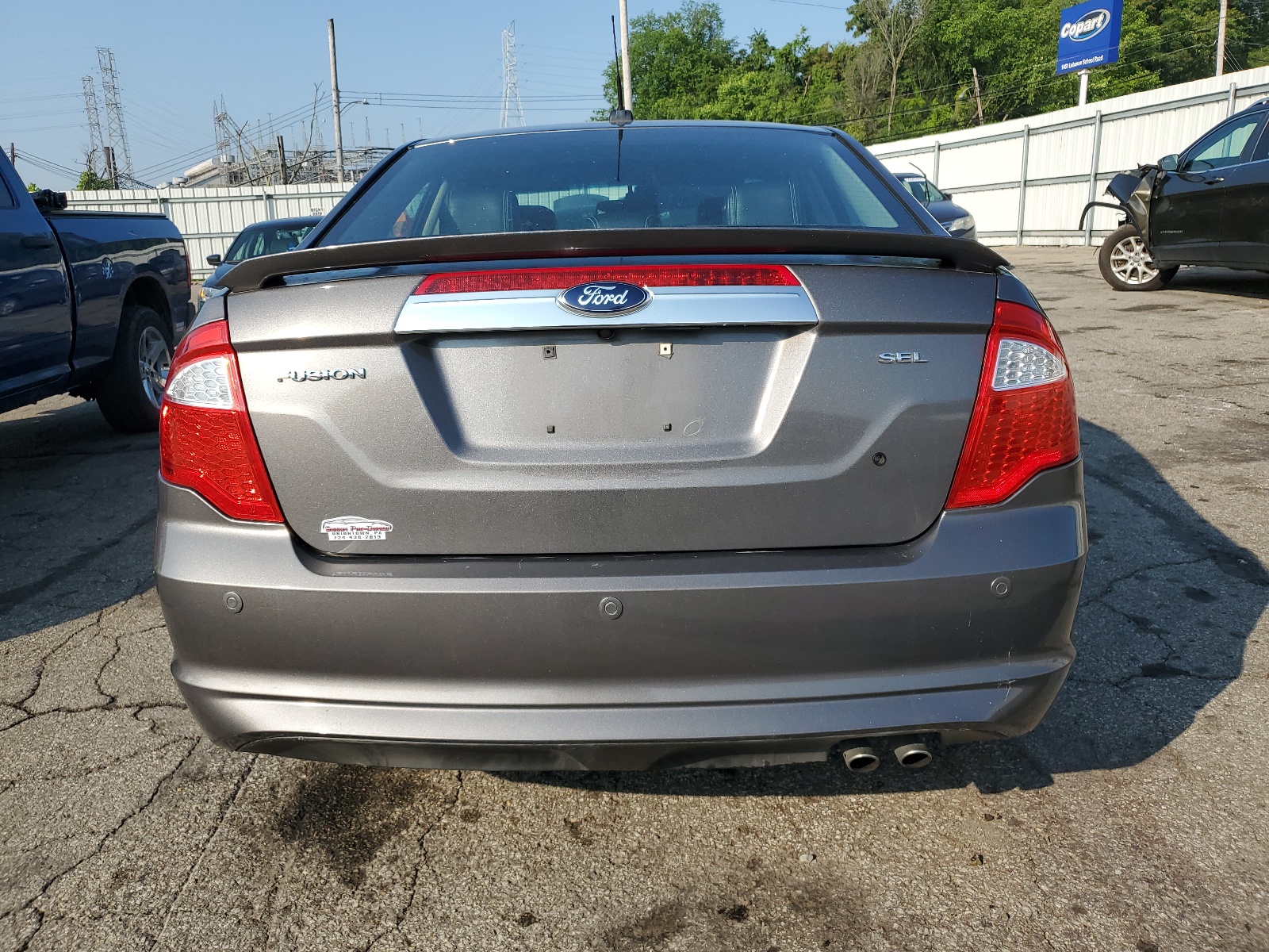 3FAHP0JA7CR391504 2012 Ford Fusion Sel