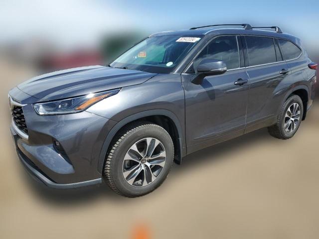  TOYOTA HIGHLANDER 2021 Угольный