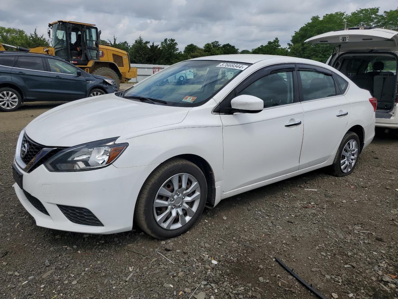 2016 Nissan Sentra S VIN: 3N1AB7AP5GY332313 Lot: 57669344