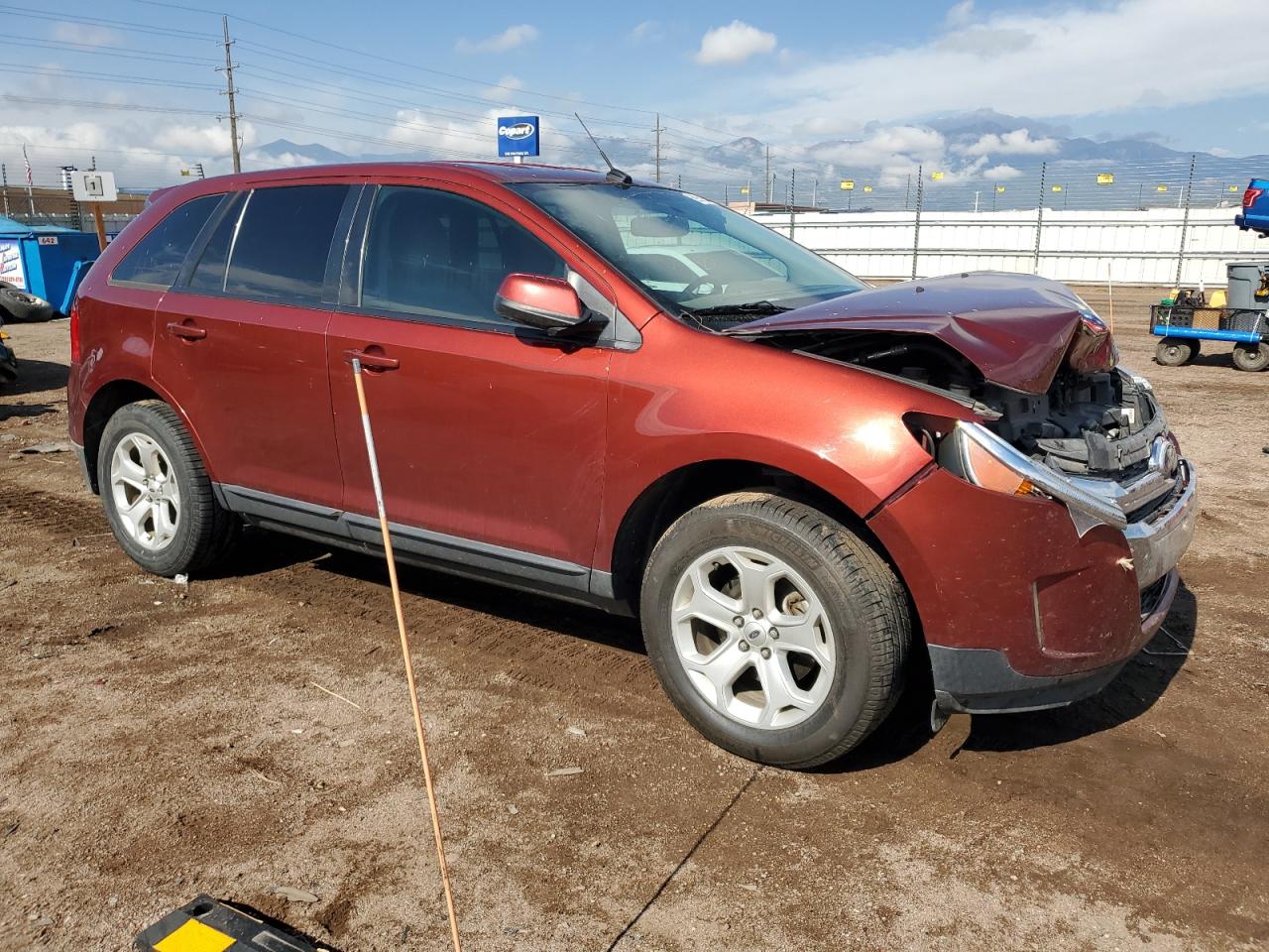 2014 Ford Edge Sel VIN: 2FMDK3JC3EBA30729 Lot: 59851654