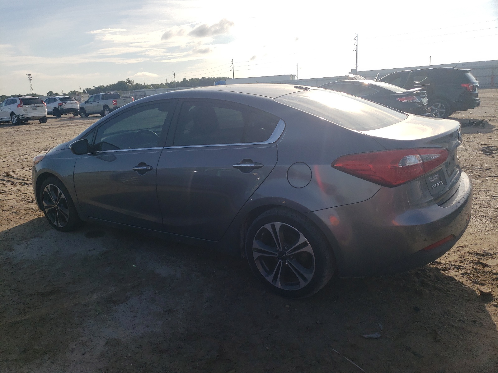 2014 Kia Forte Ex vin: KNAFZ4A81E5169608