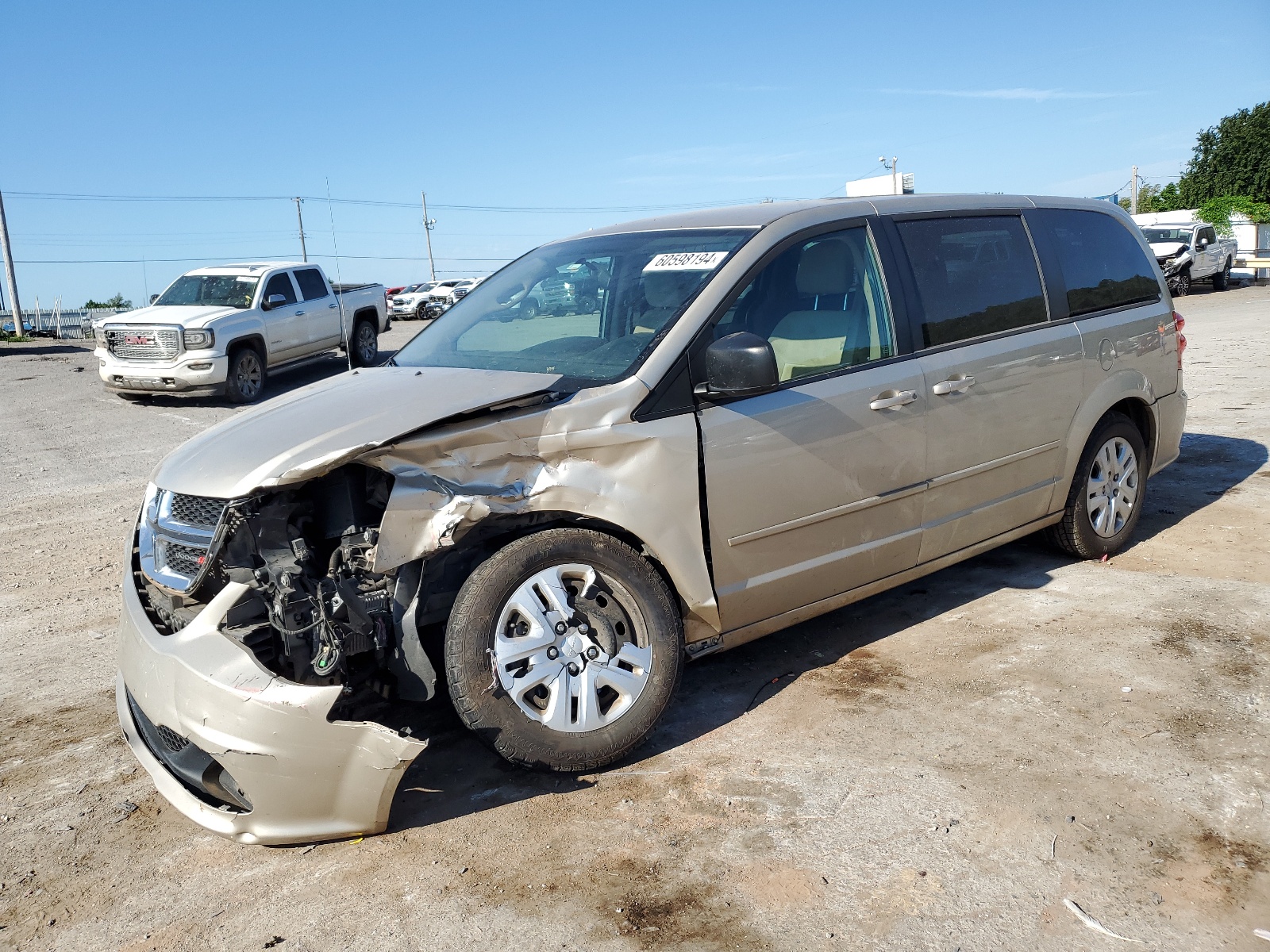 2015 Dodge Grand Caravan Se vin: 2C4RDGBG2FR704441