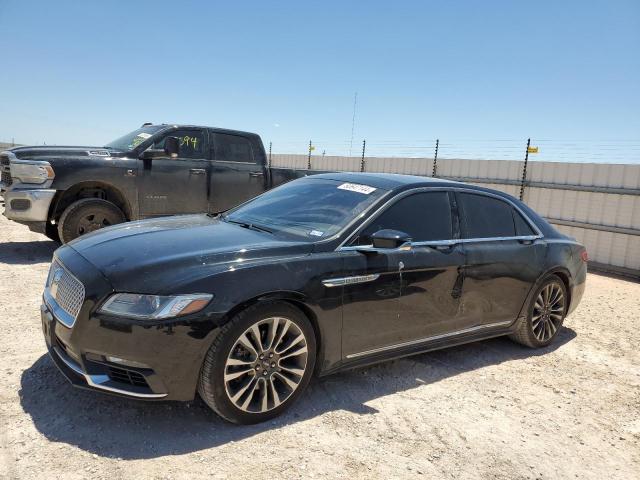 2017 Lincoln Continental Reserve იყიდება Andrews-ში, TX - Hail