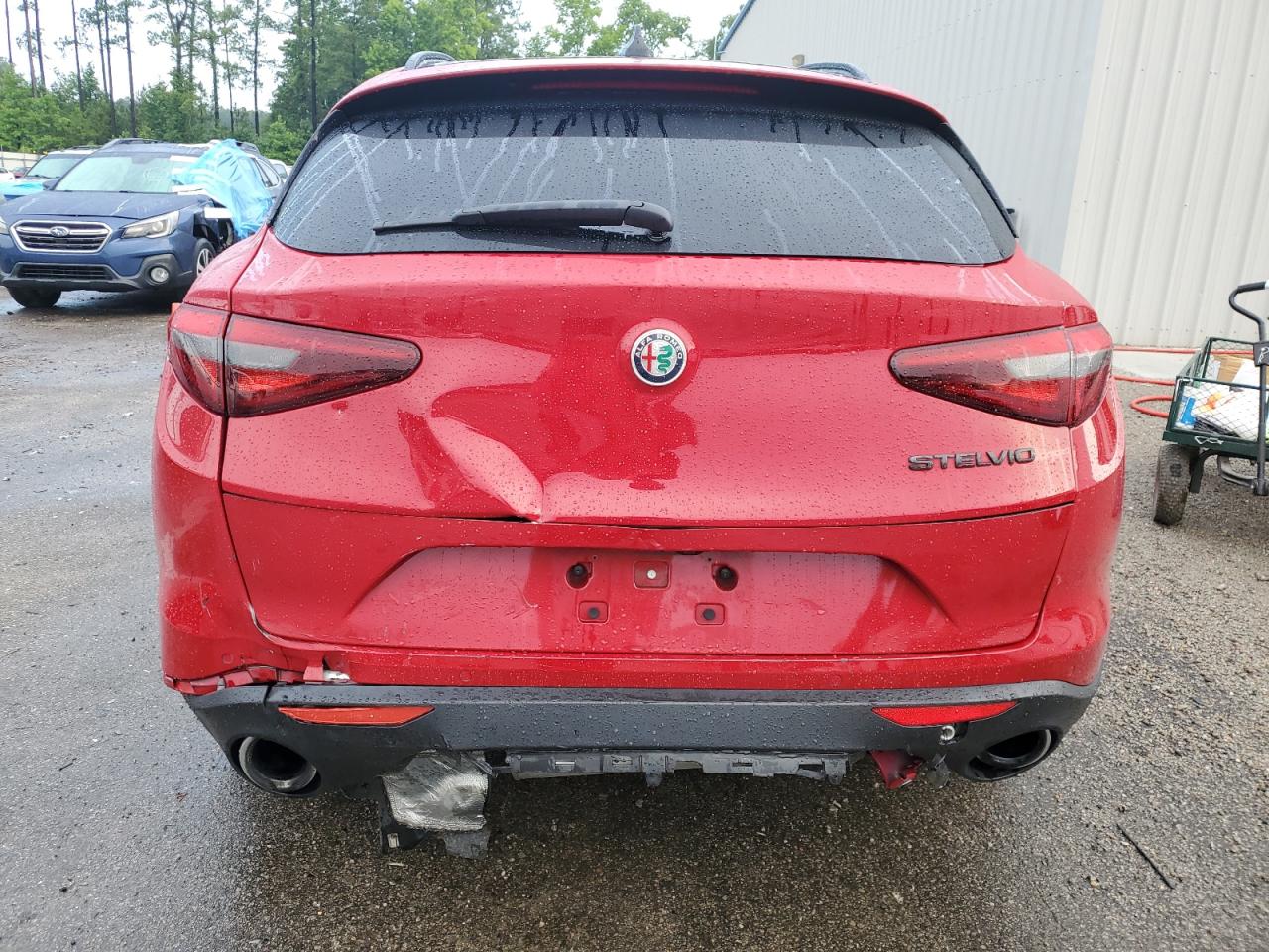 2021 Alfa Romeo Stelvio Sport VIN: ZASPAJAN4M7D03329 Lot: 57764464