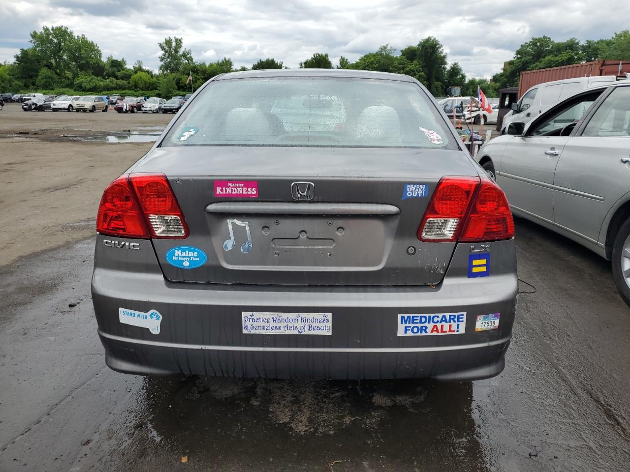 2004 Honda Civic Lx VIN: 2HGES16594H524128 Lot: 57419964