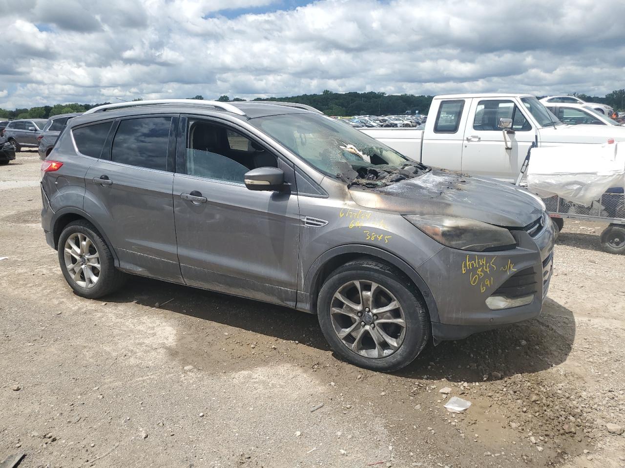 VIN 1FMCU0JX5EUC43845 2014 FORD ESCAPE no.4