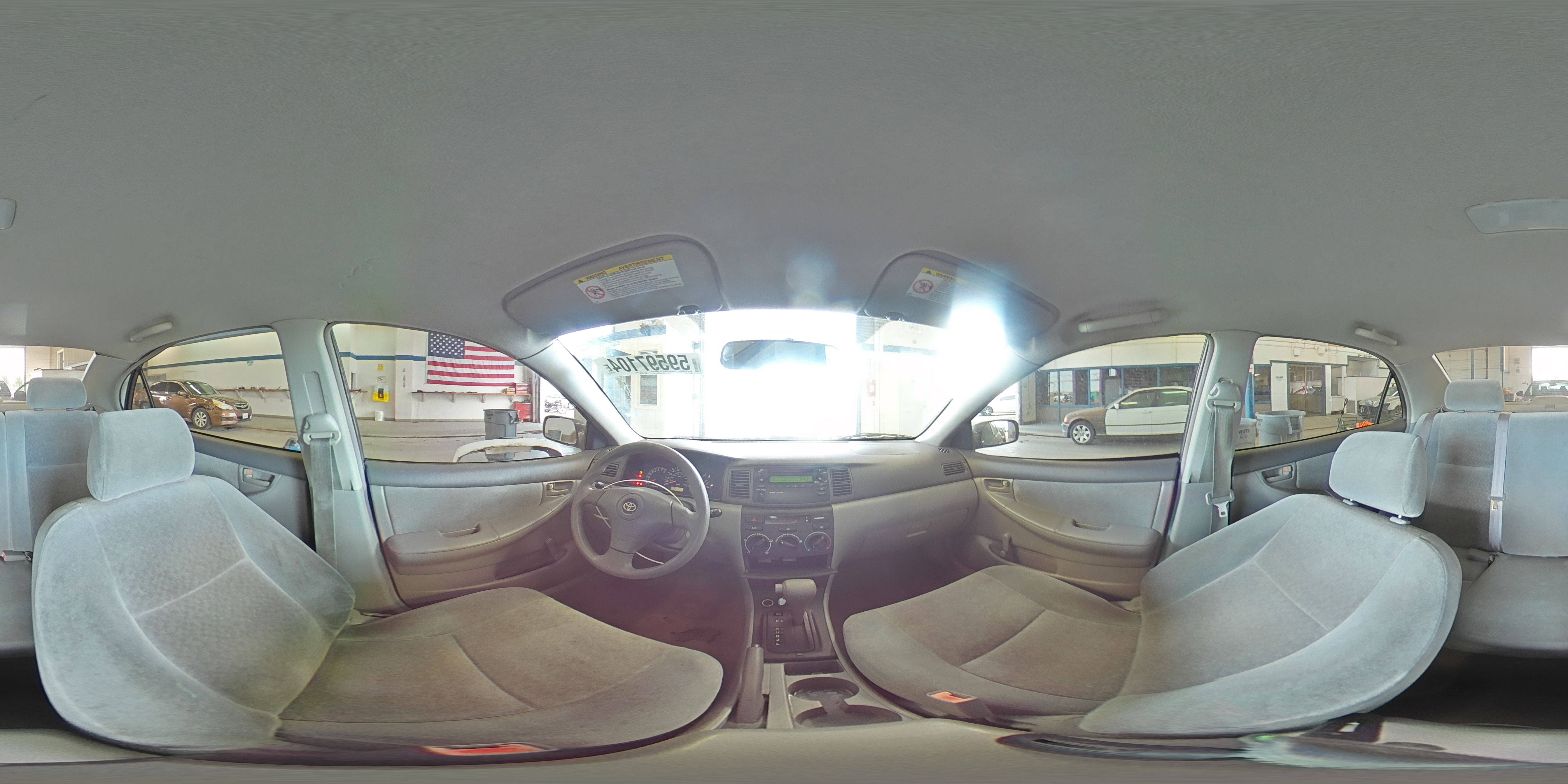 2003 Toyota Corolla Ce VIN: 1NXBR32E63Z010596 Lot: 59597104