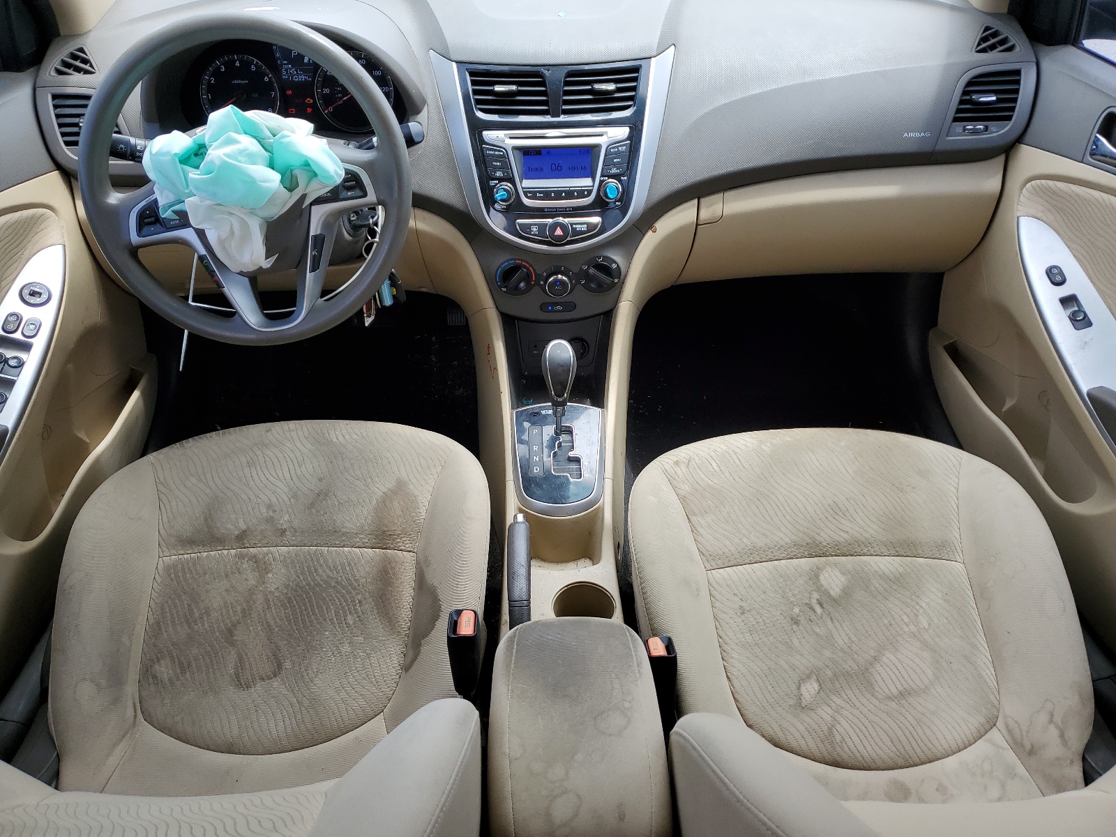 KMHCU4AE8EU751569 2014 Hyundai Accent Gls