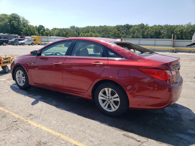  HYUNDAI SONATA 2013 Czerwony