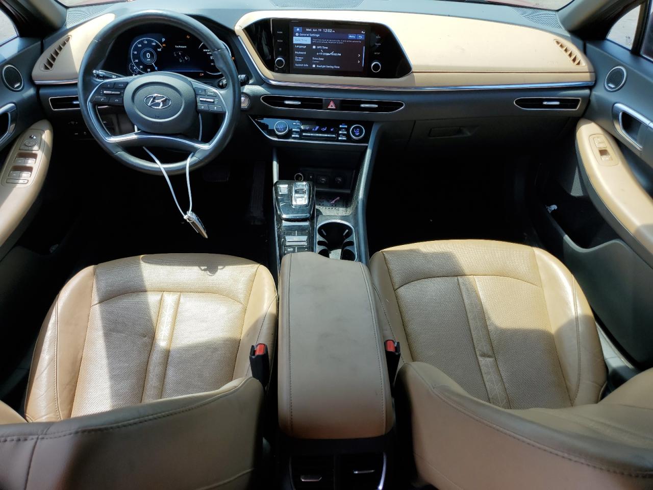 2020 Hyundai Sonata Sel VIN: 5NPEF4JA6LH053165 Lot: 59894134