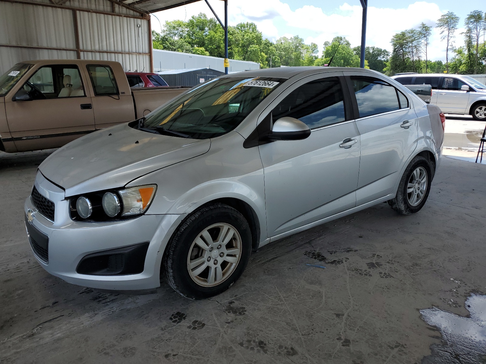 2014 Chevrolet Sonic Lt vin: 1G1JC5SH7E4168318