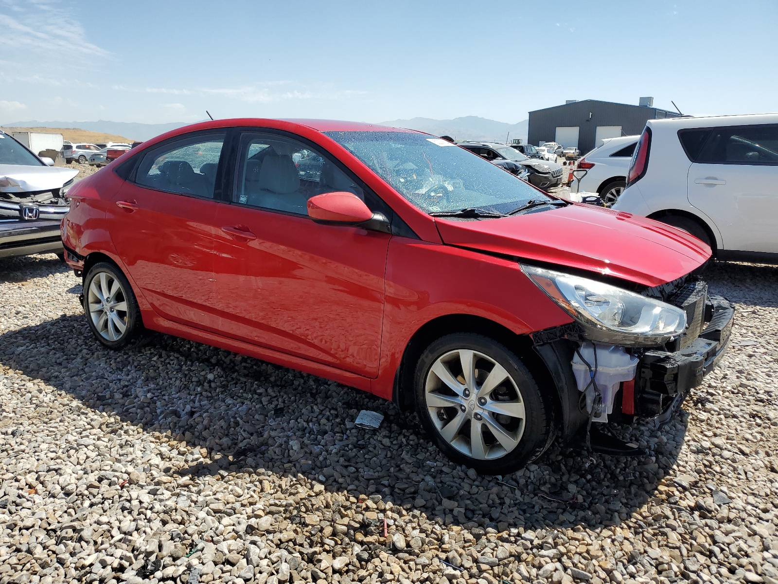 2012 Hyundai Accent Gls vin: KMHCU4AE0CU185808