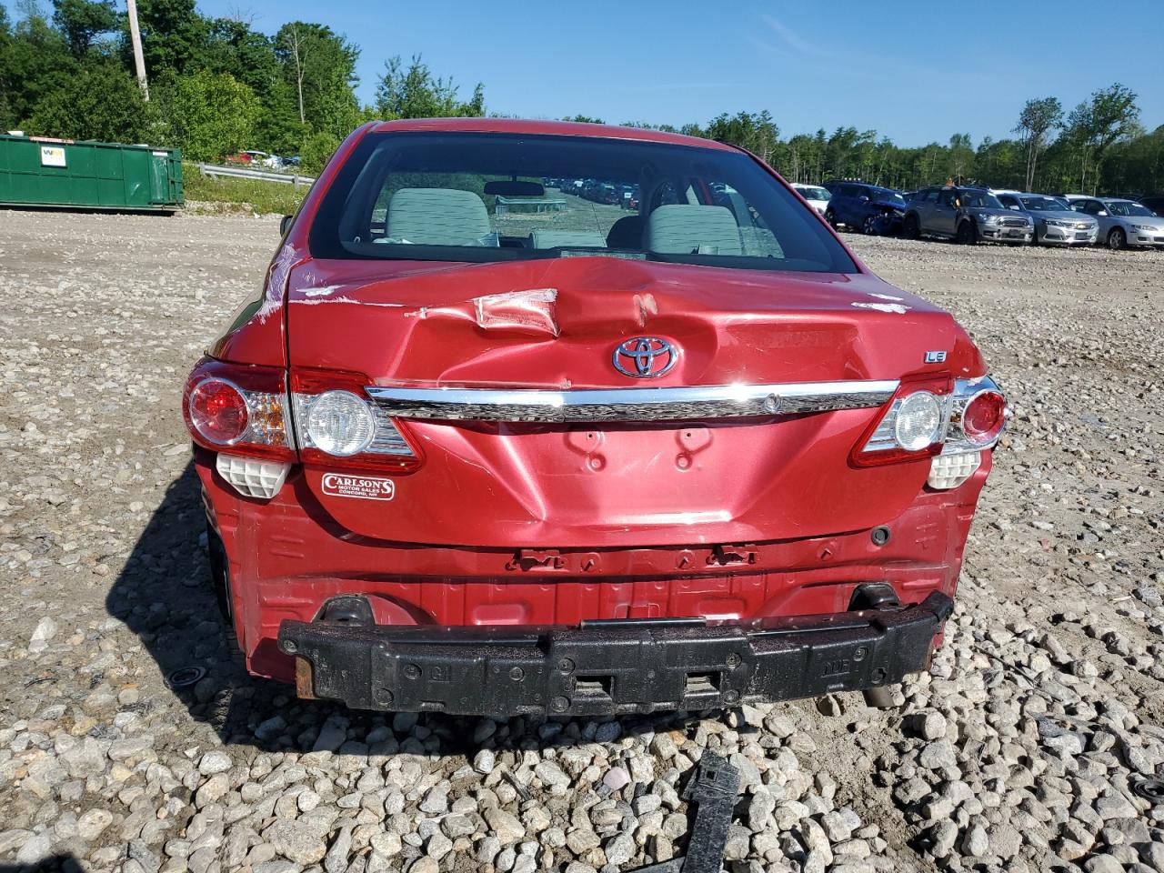 2013 Toyota Corolla Base VIN: 2T1BU4EE2DC973658 Lot: 58615544