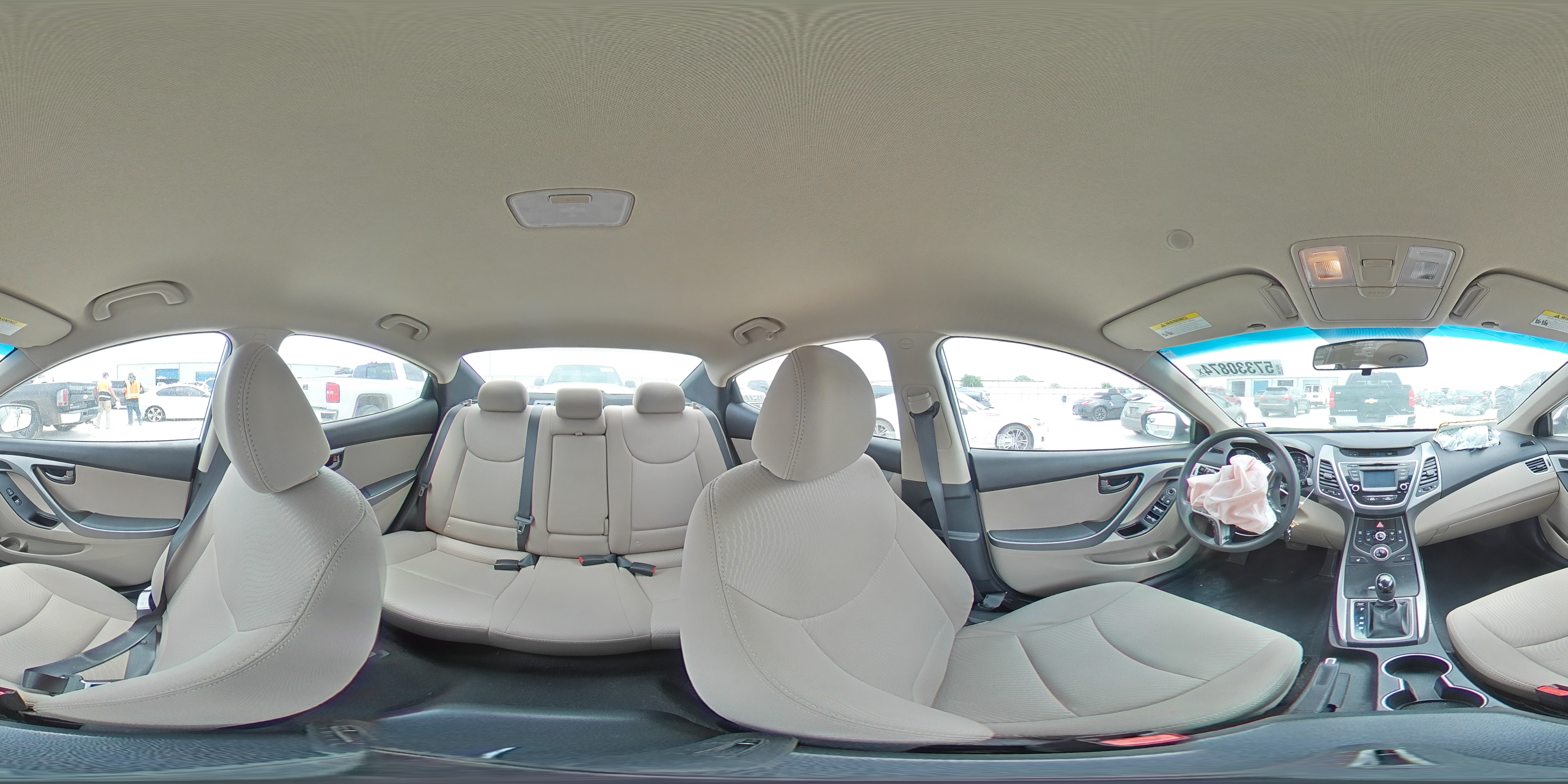 2014 Hyundai Elantra Se VIN: 5NPDH4AEXEH504643 Lot: 57330874