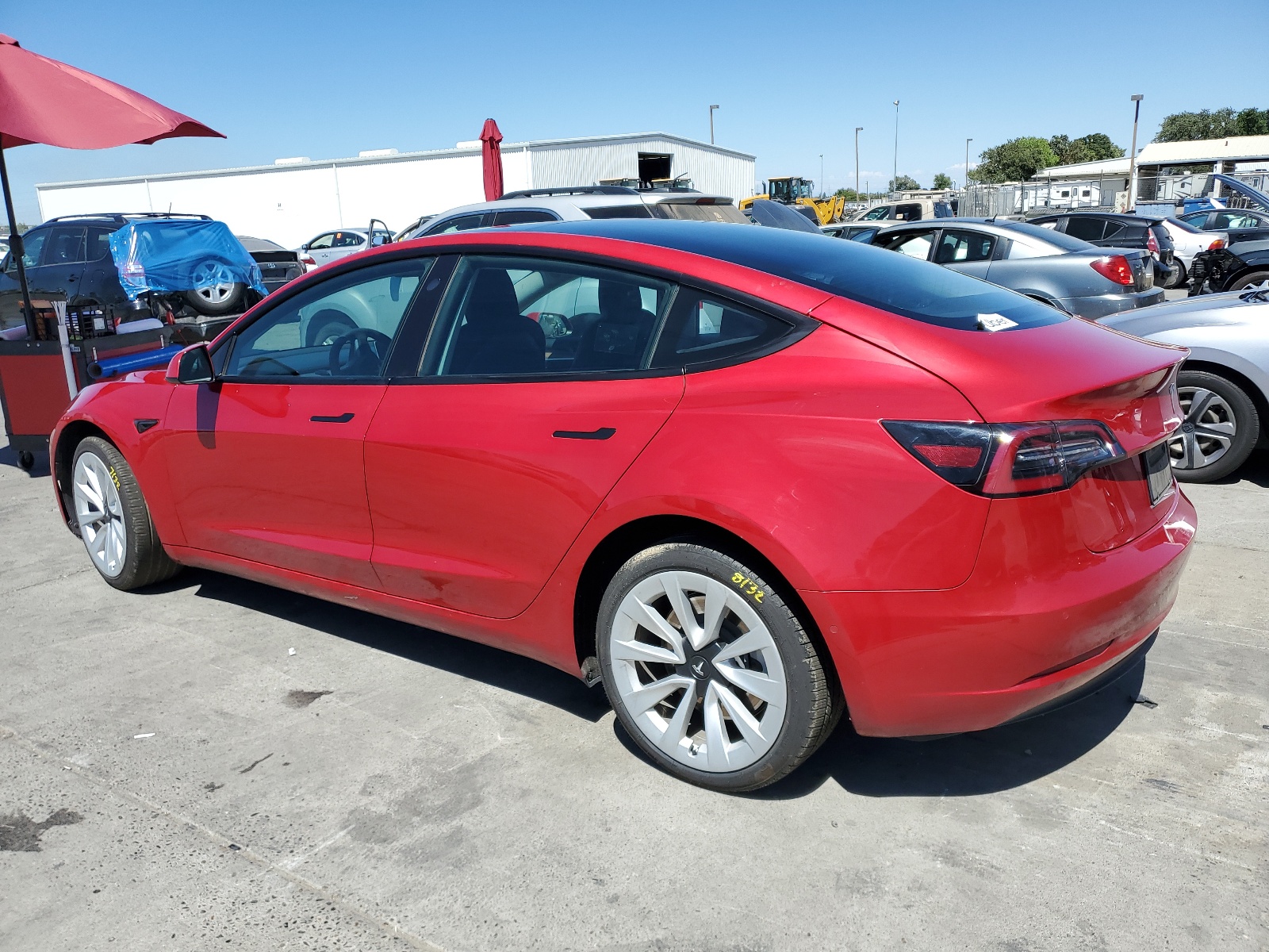 2022 Tesla Model 3 vin: 5YJ3E1EA4NF144388