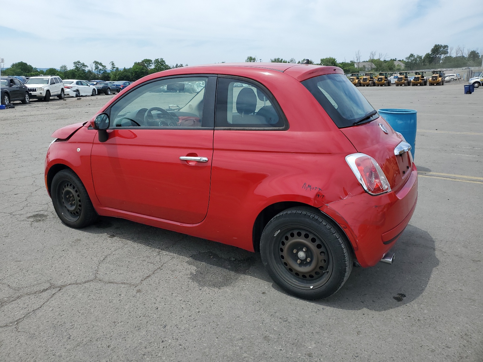 2013 Fiat 500 Pop vin: 3C3CFFAR6DT739155